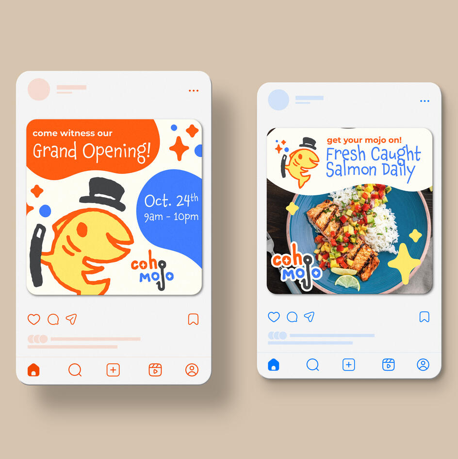 Coho Mojo Brand Identity